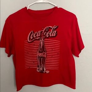 Tillys red coca cola tee